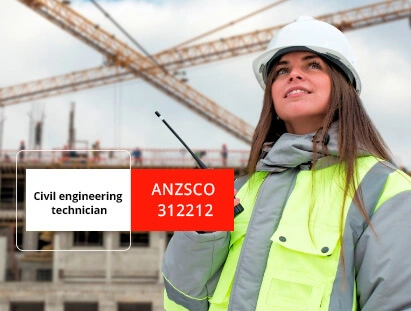 civil engineering technician anzsco