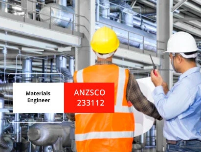 materials engineer anzsco code